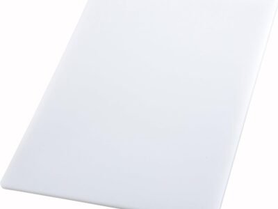 Cutting Board 12" x 18" x 0.5" – White, Dishwasher Safe, Stain Resistant, Great for Charcuterie & Cheese