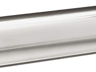 Stainless Steel Rolling Pin 18" with Handles & Nylon Bearings – Durable, Sleek, Smooth Rolling