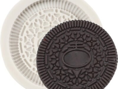 Silicone Cookie Fondant Candy Mold – Biscuit Cake Mold for Cake Decoration, Cupcake Toppers, Sugar Craft, Polymer Clay